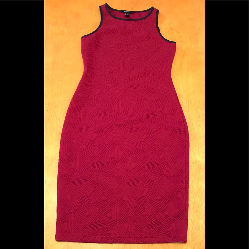 Forever 21 burgundy small dress